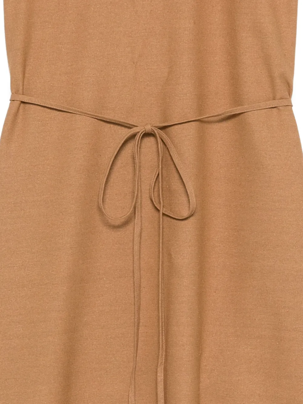 Baserange Apron midi-jurk Bruin