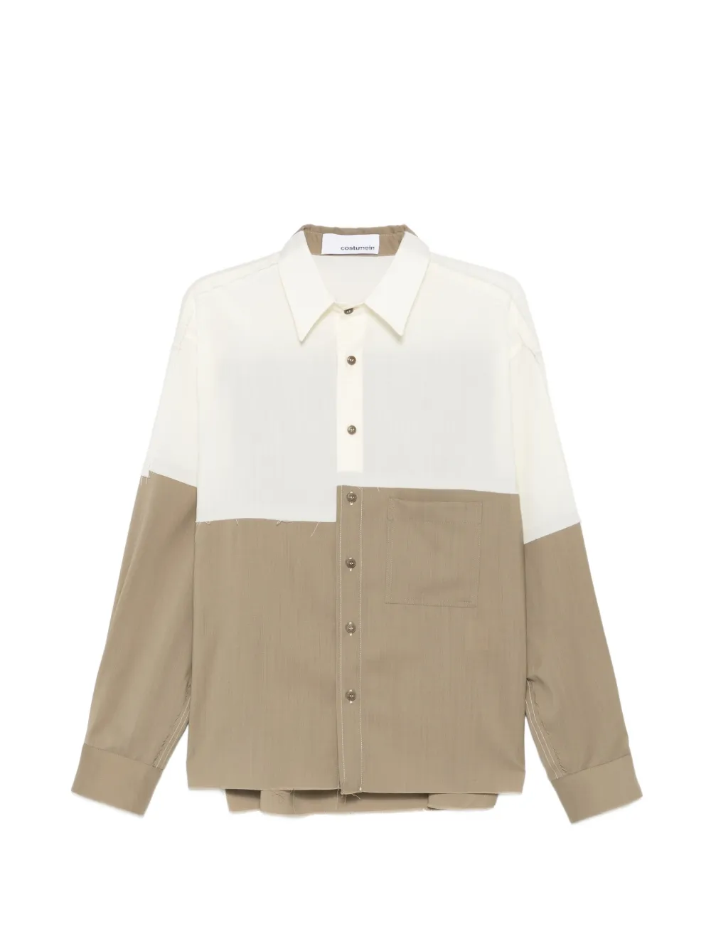 Costumein Richard Evo colour-block design shirtw - Toni neutri