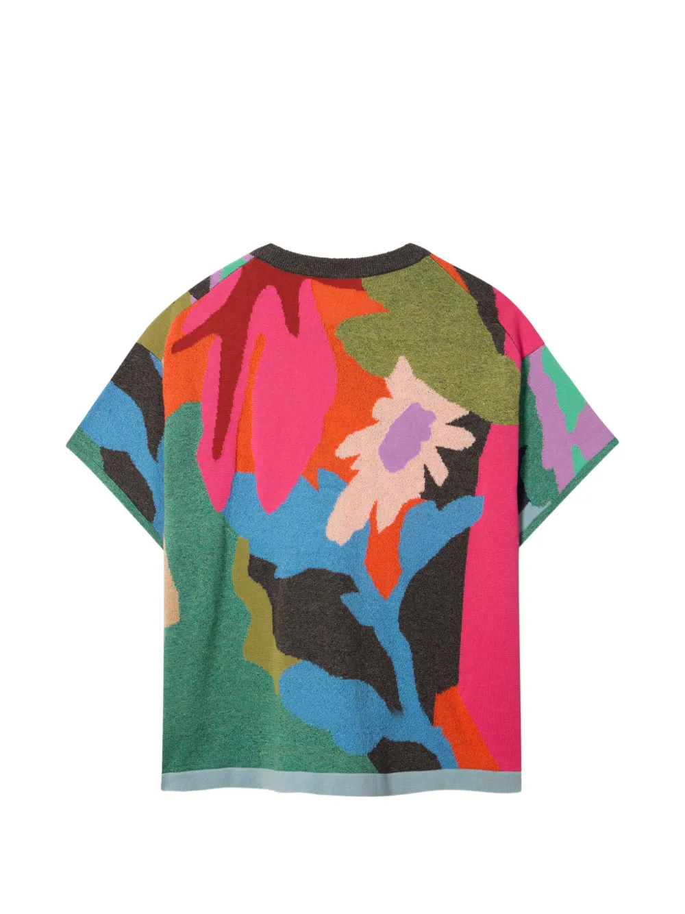  Paul Smith River Collage Short-sleeve T-shirt - Grey 