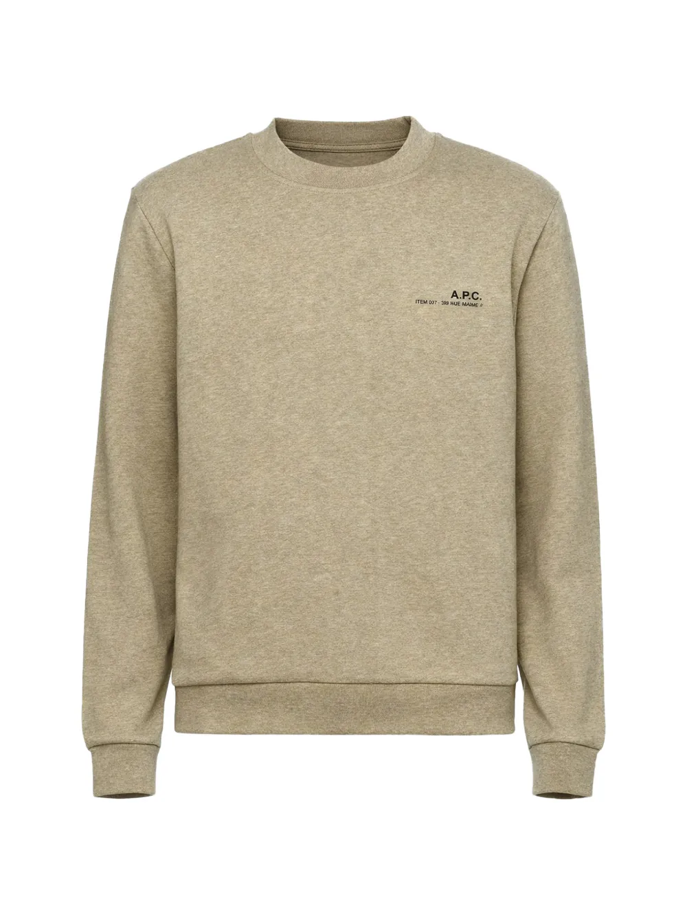 A.P.C. crew-neck sweatshirt - Verde