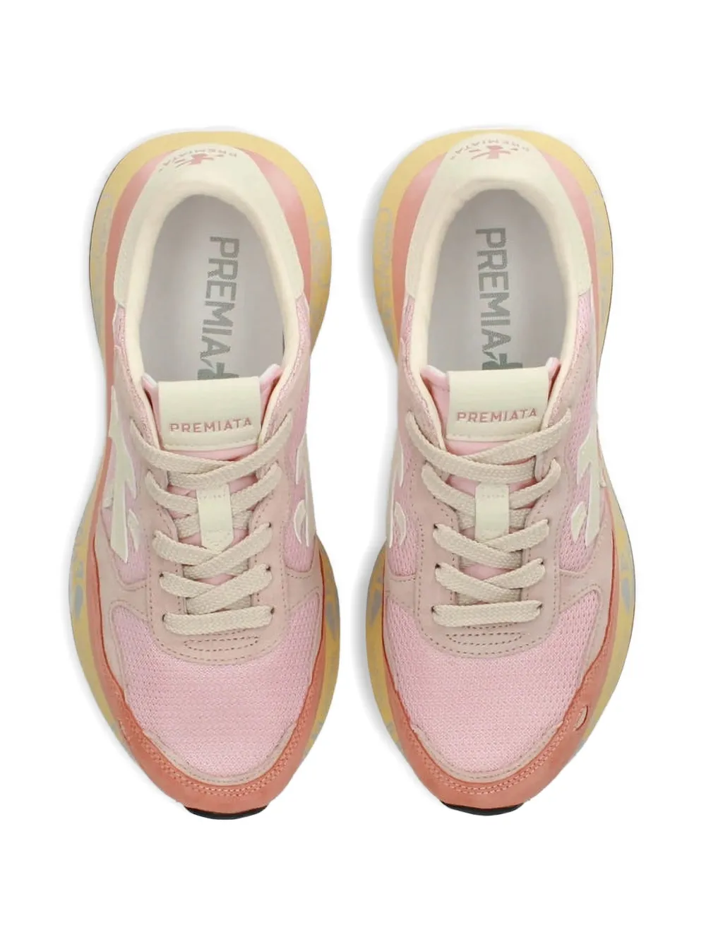 Premiata Lauryn 8179 leather sneakers Roze