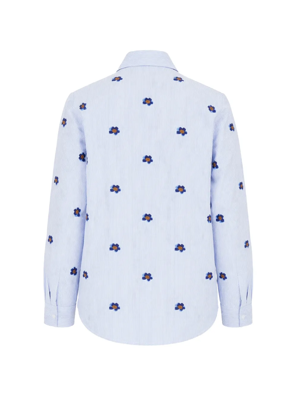  I Blues Iblbroncio Floral Striped Shirt 
