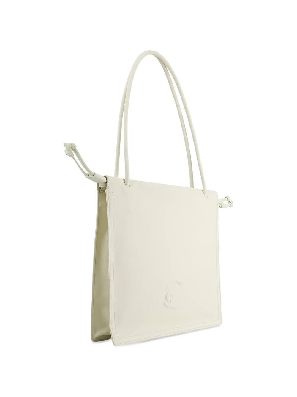  Coccinelle Medium Dulse Tote Bag - White 
