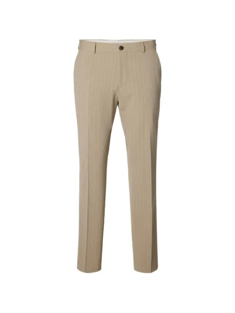 SELECTED pinstriped trousers