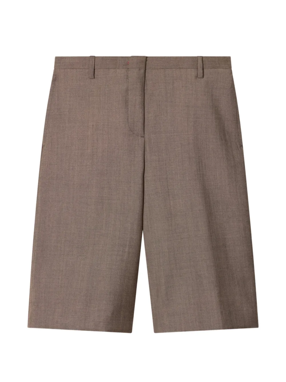 Paul Smith concealed-fastening tailored shorts - Marrone