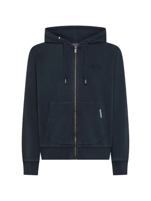 Sun68 zip-fastening hoodie