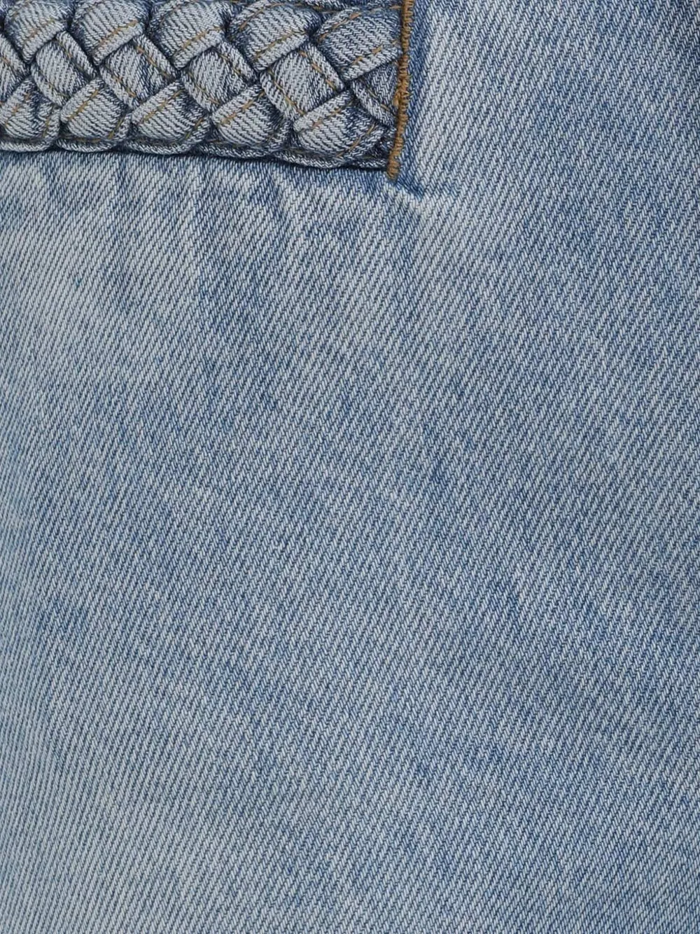 Zimmermann Lucky Braided Wide-leg Jeans - Blue 