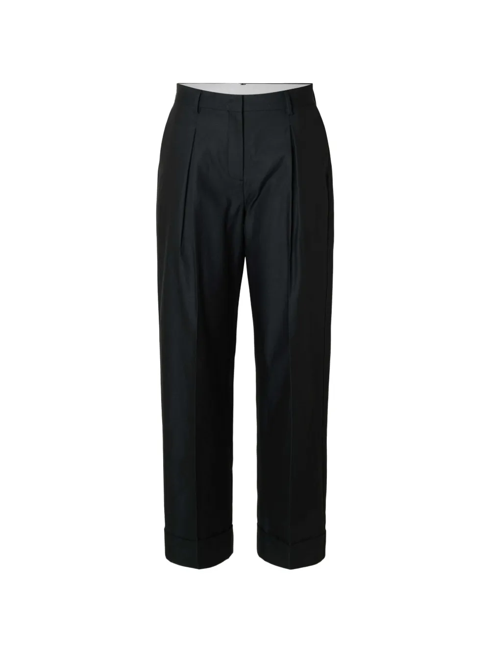 SELECTED pleated tailored trousers - Nero