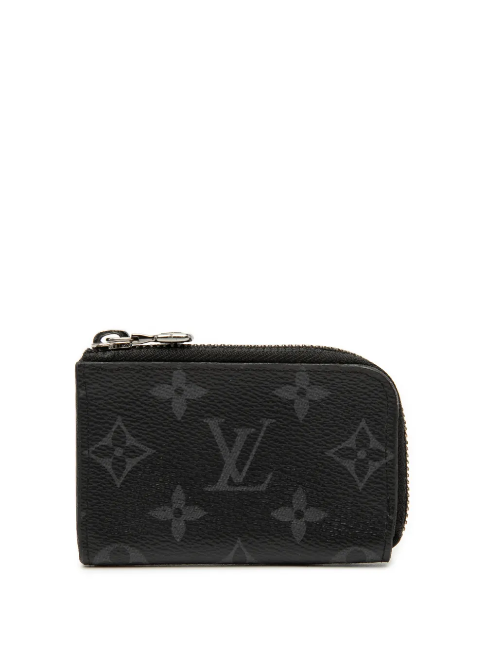 Louis Vuitton Pre-Owned 2021-2025 Monogram Eclipse Porte Monnaie Jour coin pouch - Schwarz
