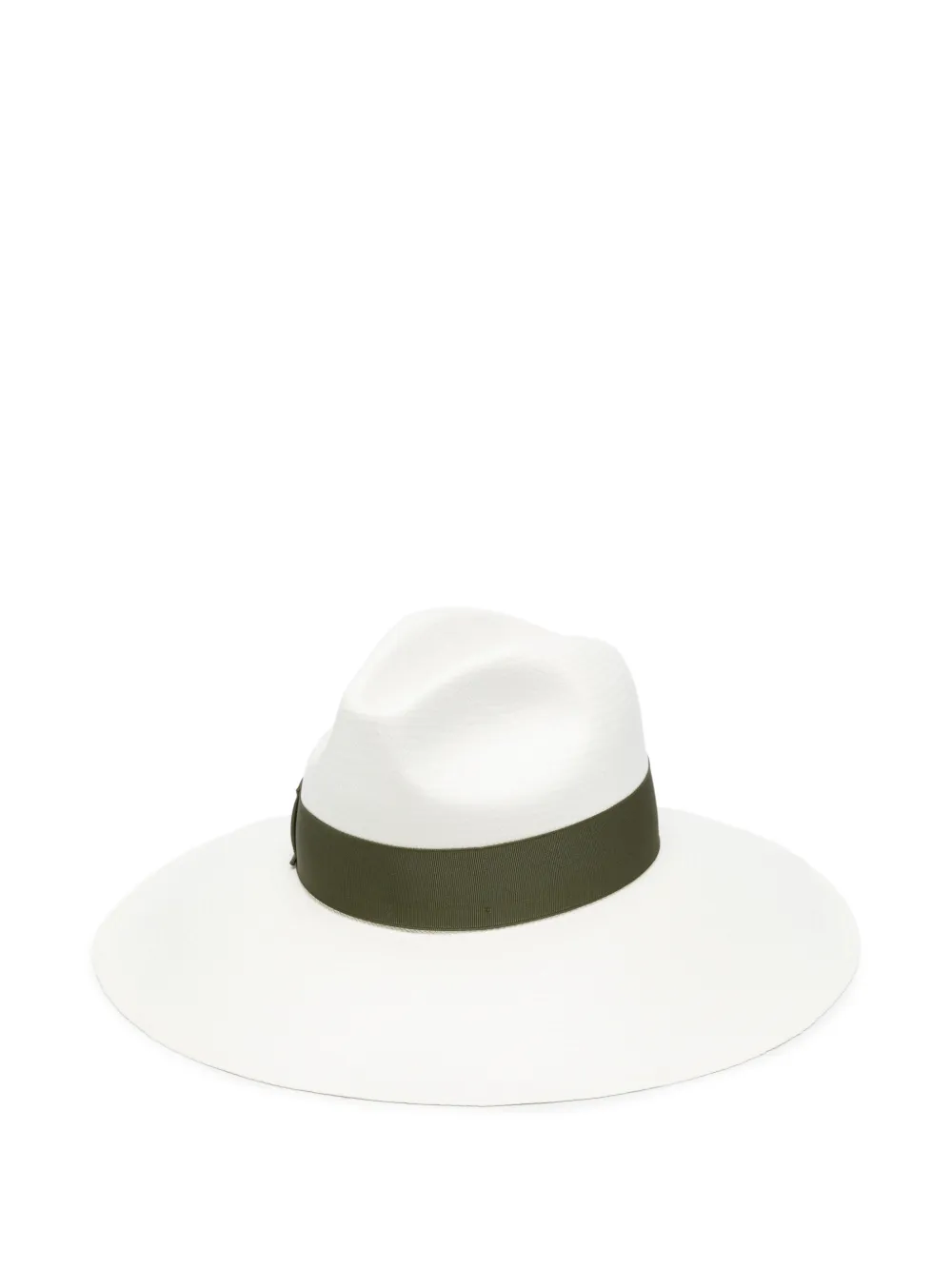 Borsalino Sophie ribbon panama hat - Toni neutri