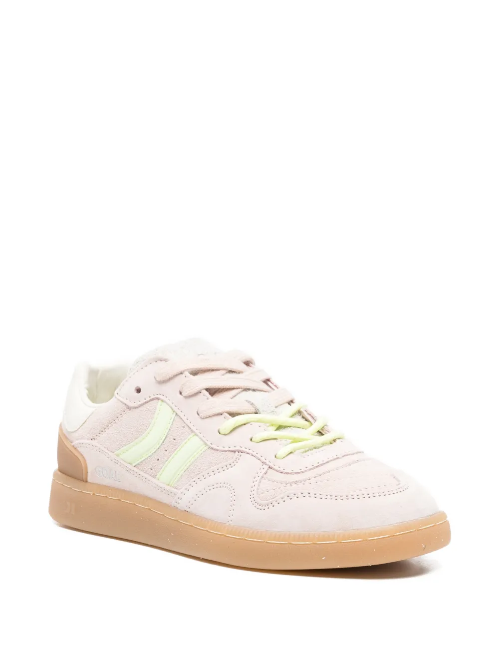  Coolway Goal Suede Sneakers - Pink 