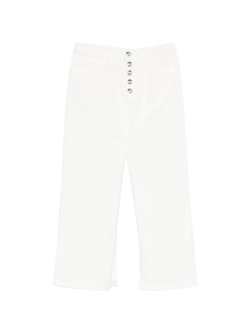 DONDUP button-up maxi skirt - Bianco