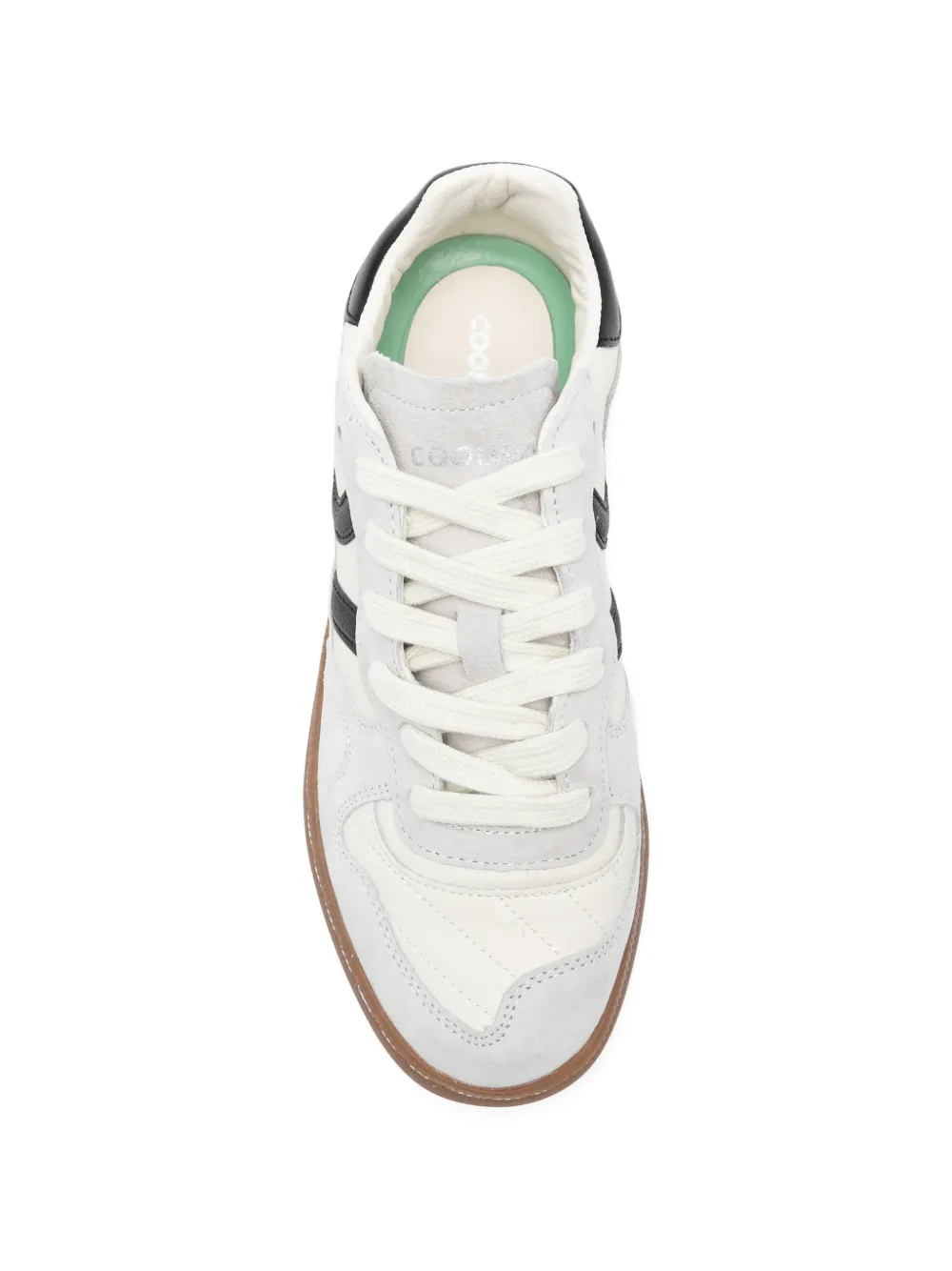 COOLWAY Goal leren sneakers Wit