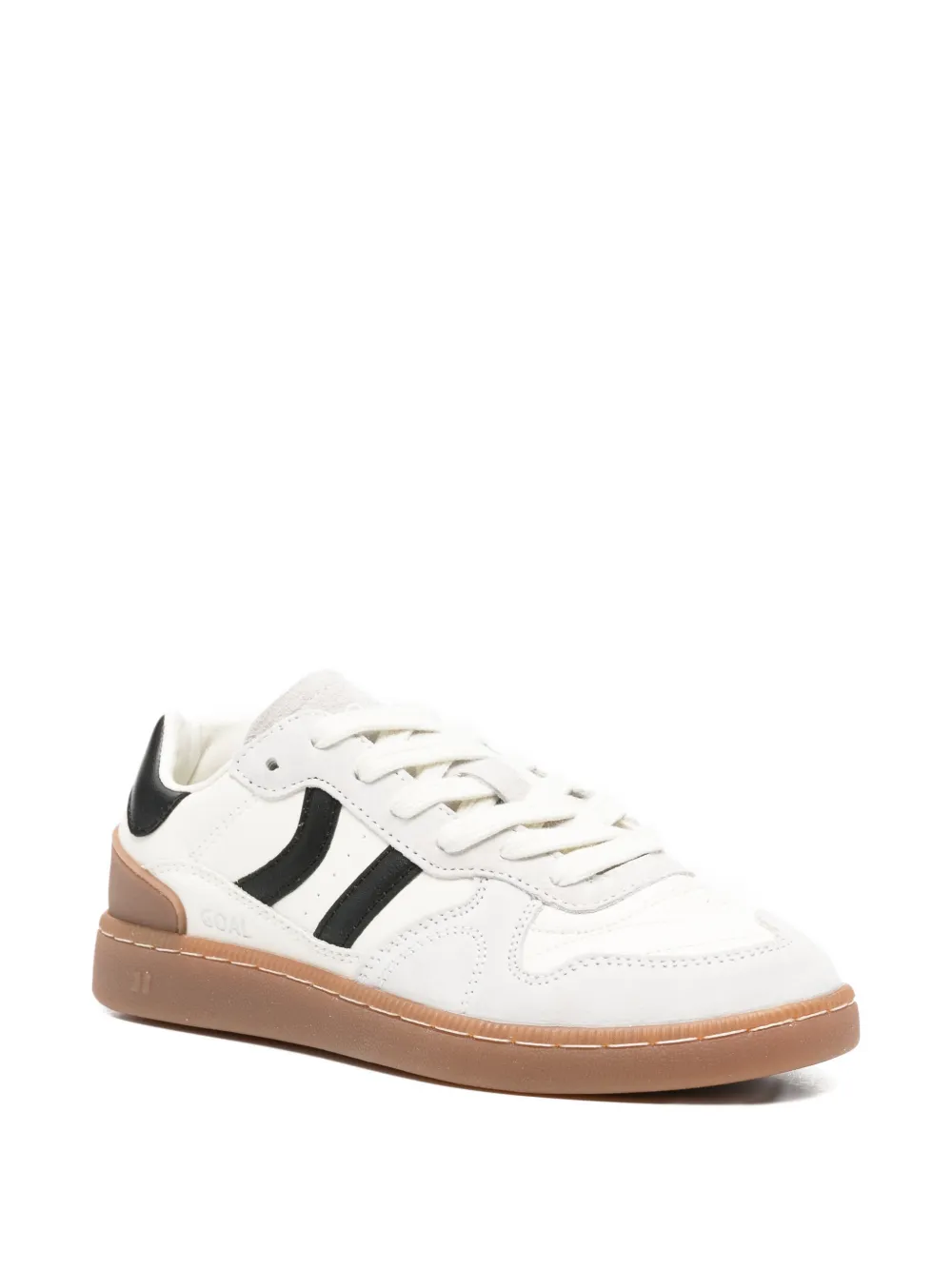  Coolway Goal Leather Sneakers - White 