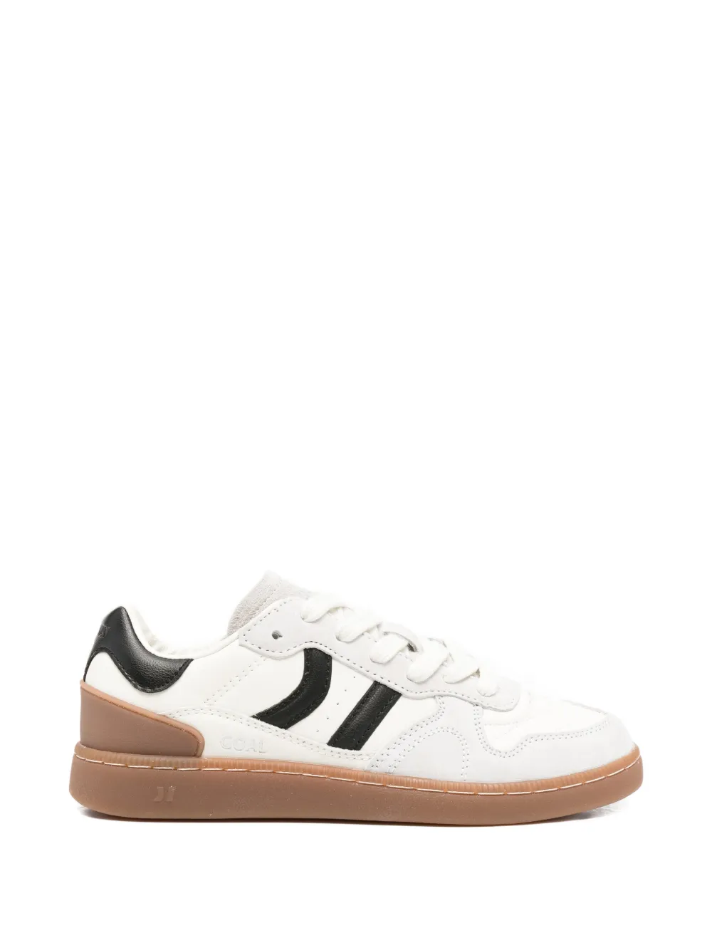 COOLWAY Goal leren sneakers Wit