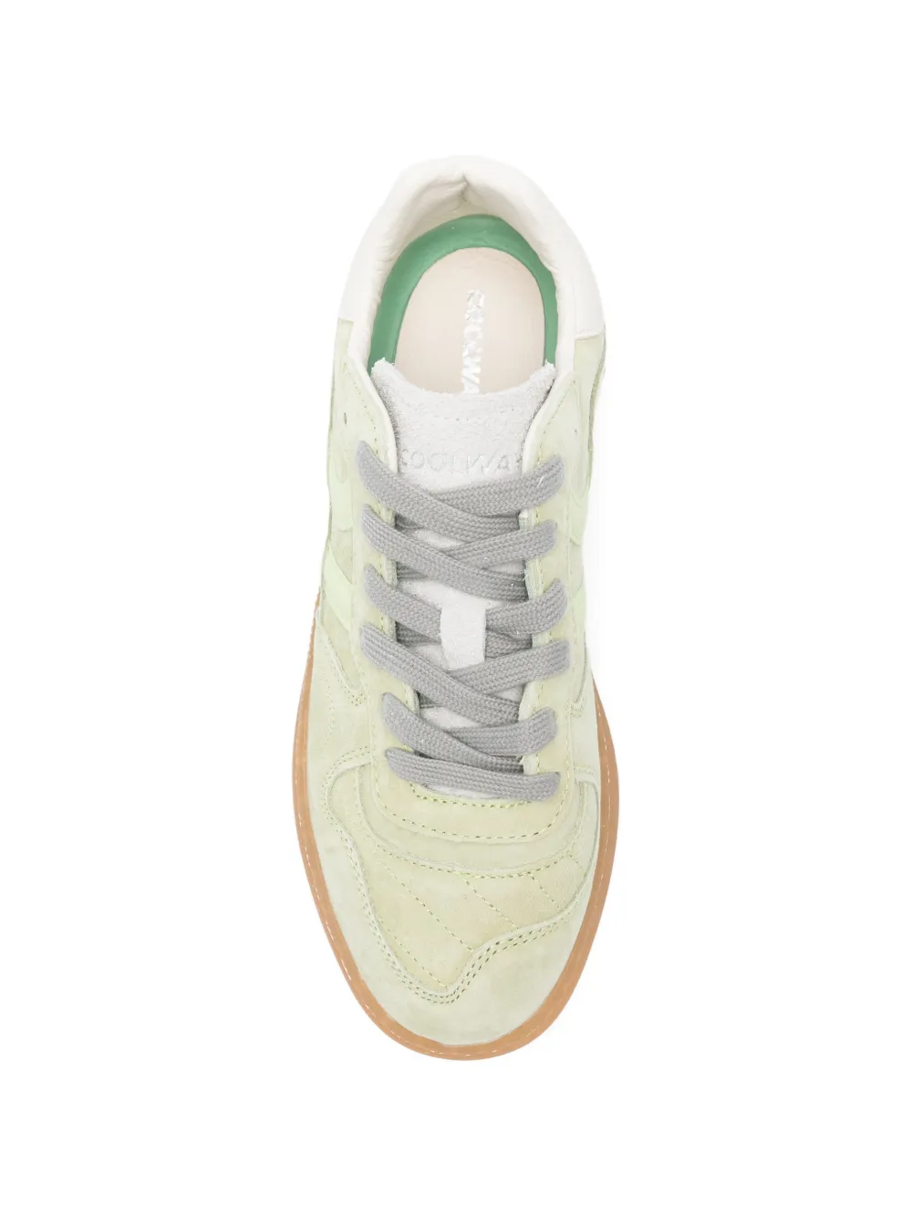 COOLWAY Goal suède sneakers Groen