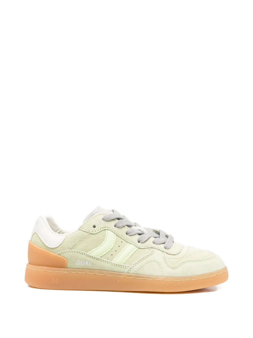 COOLWAY Goal Sneakers aus Wildleder - Grün