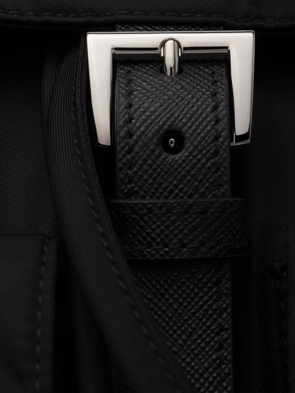 Prada Medium Re-Nylon rugzak Zwart