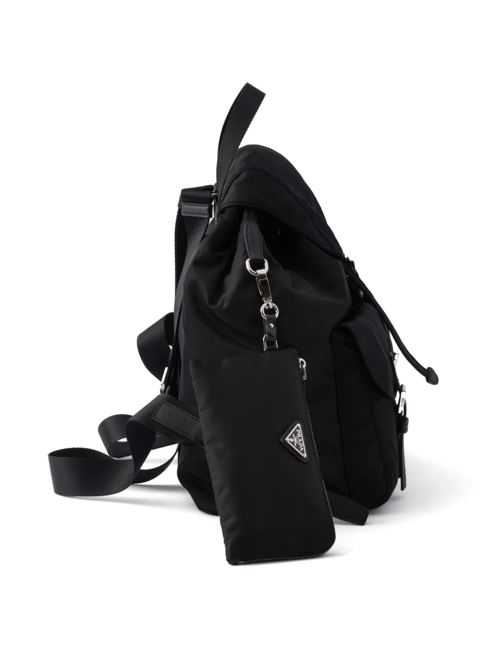 Prada Medium Re-Nylon rugzak Zwart
