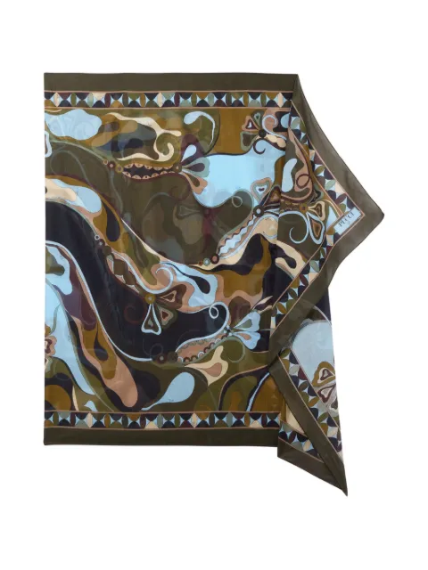 PUCCI Sarong mit Orchideenprint