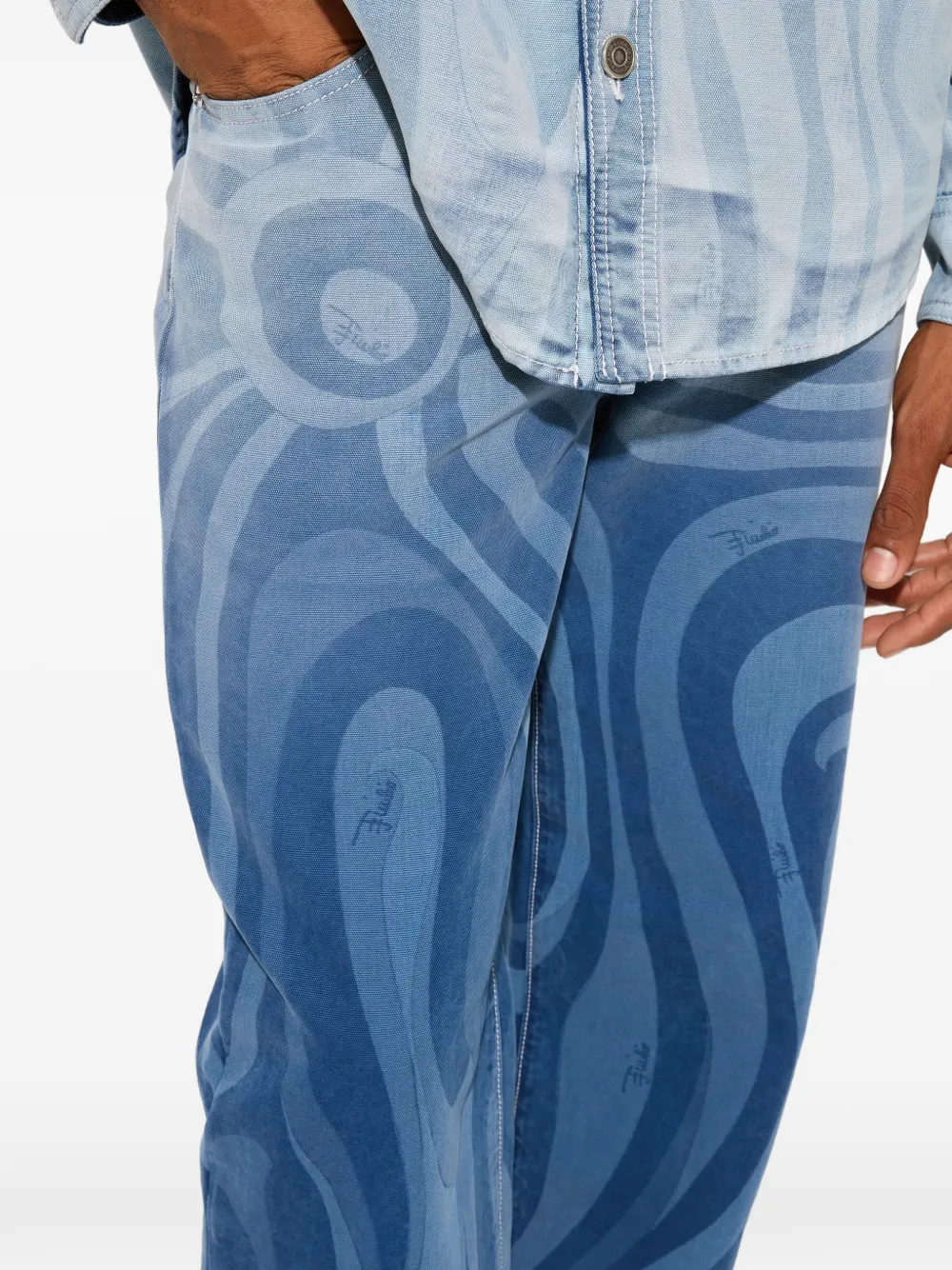 PUCCI マルモ デニムパンツ | ブルー | FARFETCH JP