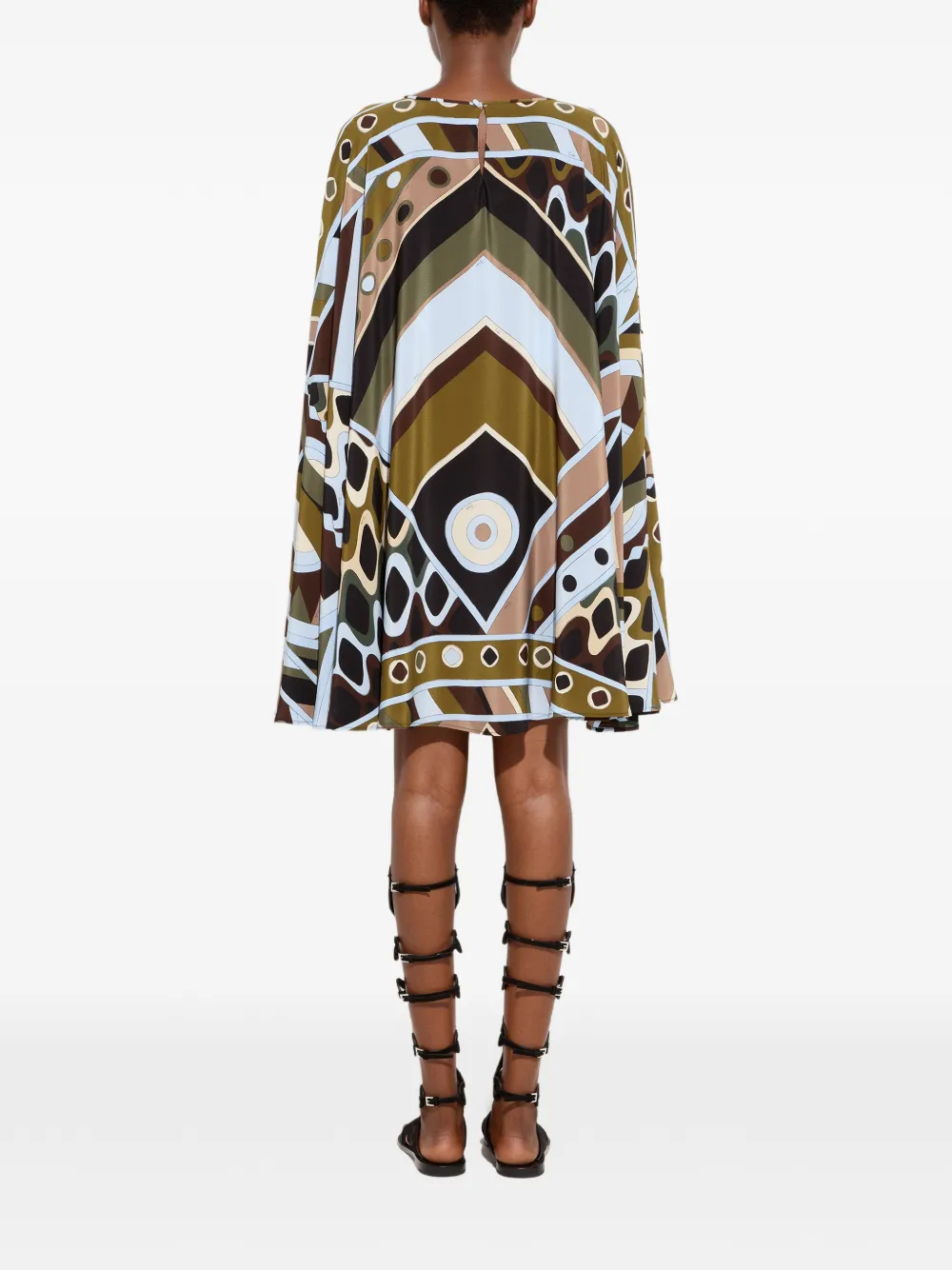 Pucci Caftán Con Estampado Vivara - Verde 