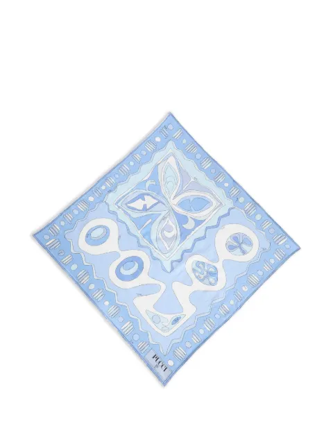 PUCCI Angoli-print cotton square scarf
