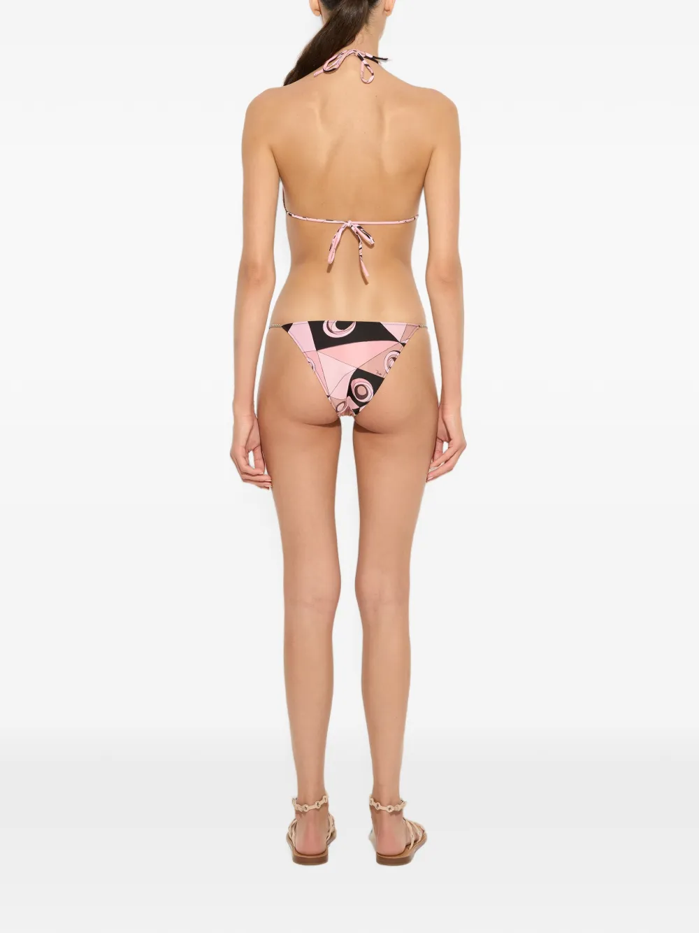 PUCCI Bikinislip met Occhi-print Roze