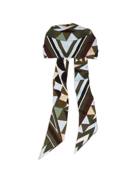 PUCCI Manuba-print silk bandana hat