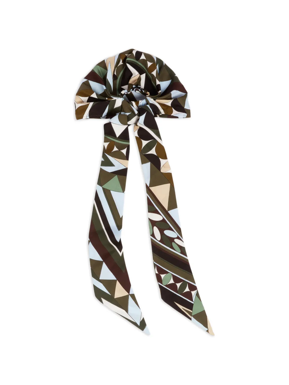  Pucci Manuba-print Silk Bandana Hat - Green 