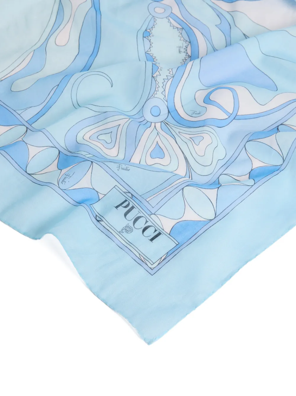 Orchidee-print sarong