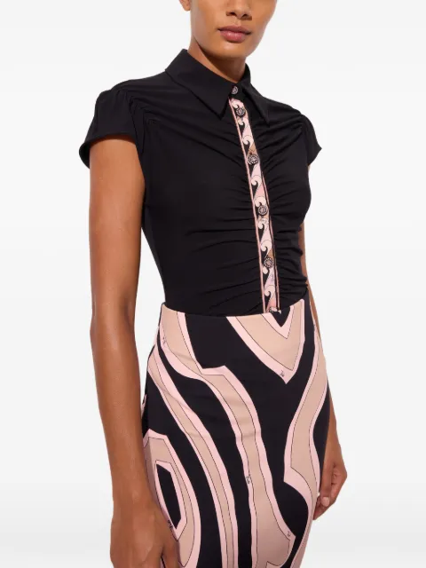 PUCCI drape detail blouse