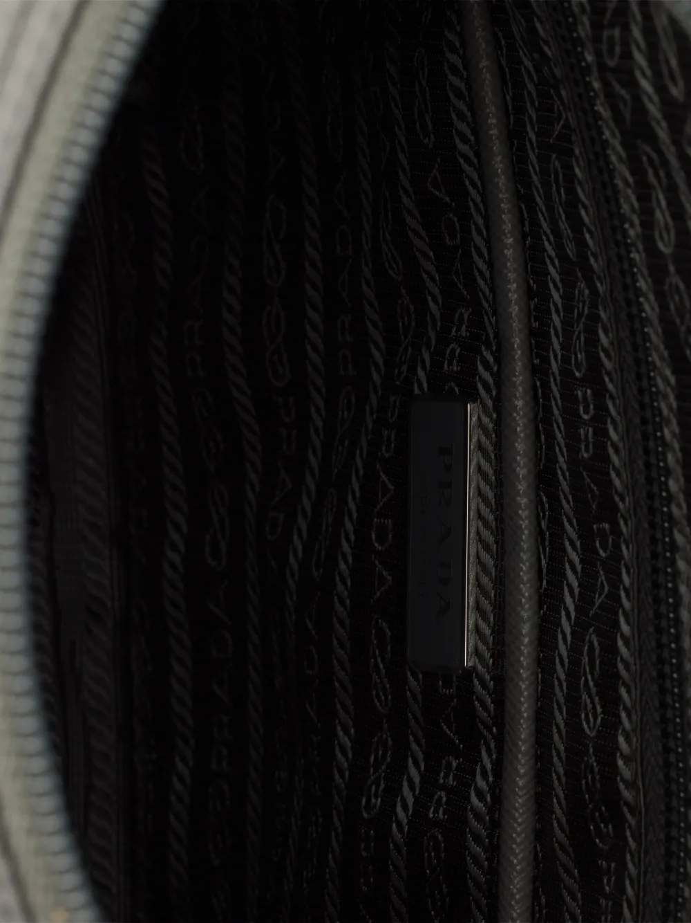 Prada Re-Nylon schoudertas Grijs