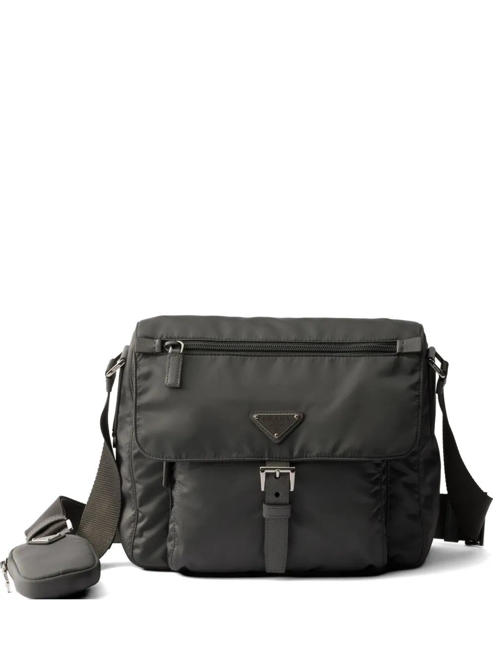 Prada Re-Nylon shoulder bag - Grigio