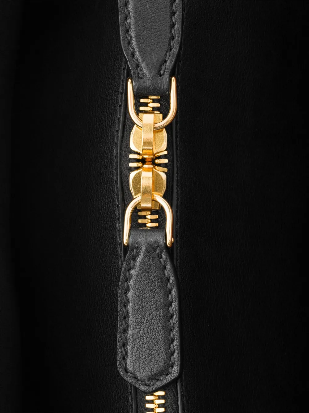 Prada Leren shopper Zwart