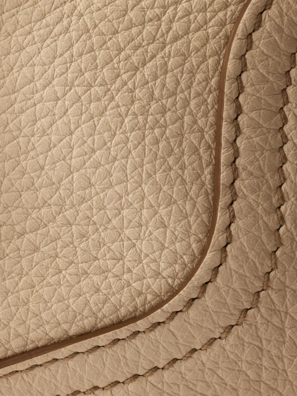 Prada Leren shopper Beige