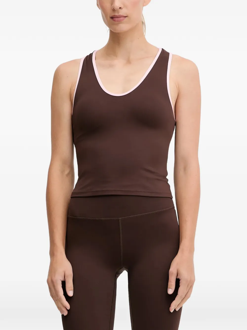 P.E Nation Renewal contrast-trim tank top