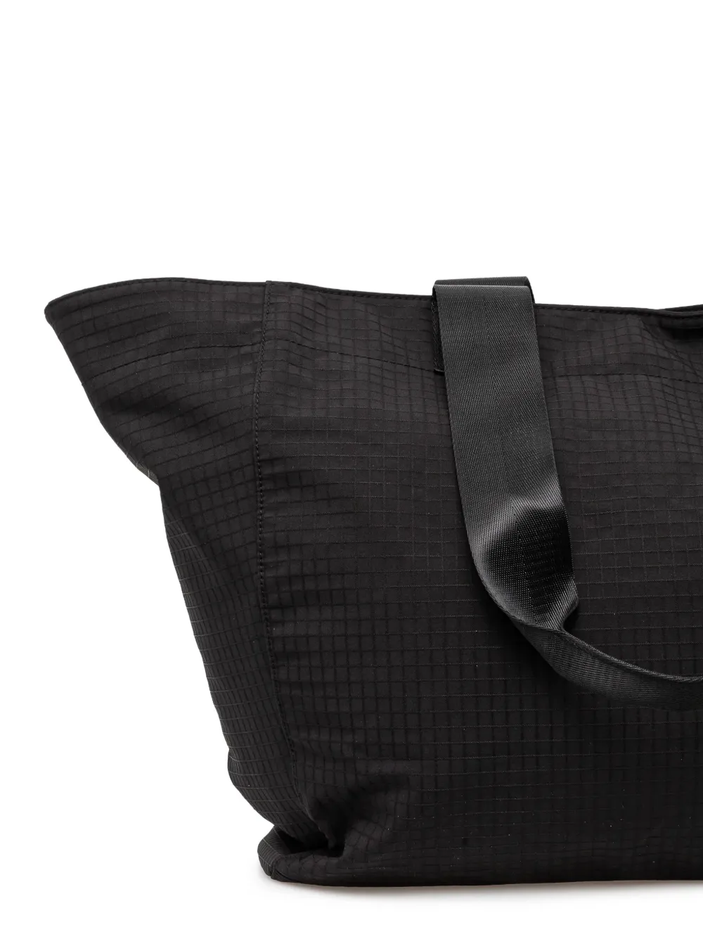 P.E Nation Residency shopper met logoplakkaat en rastertextuur Zwart