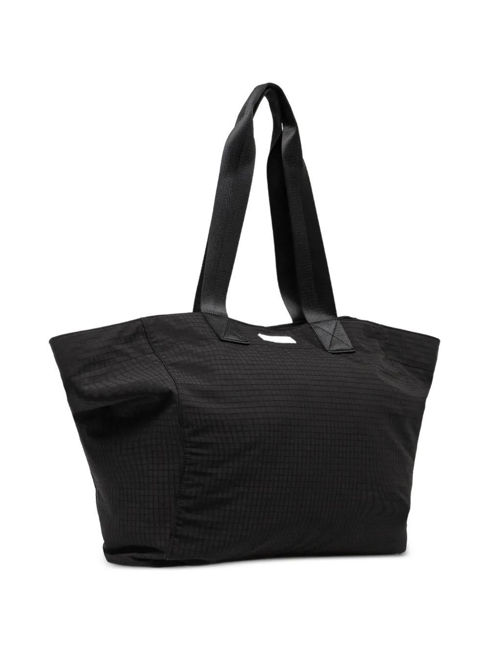P.E Nation Residency shopper met logoplakkaat en rastertextuur Zwart