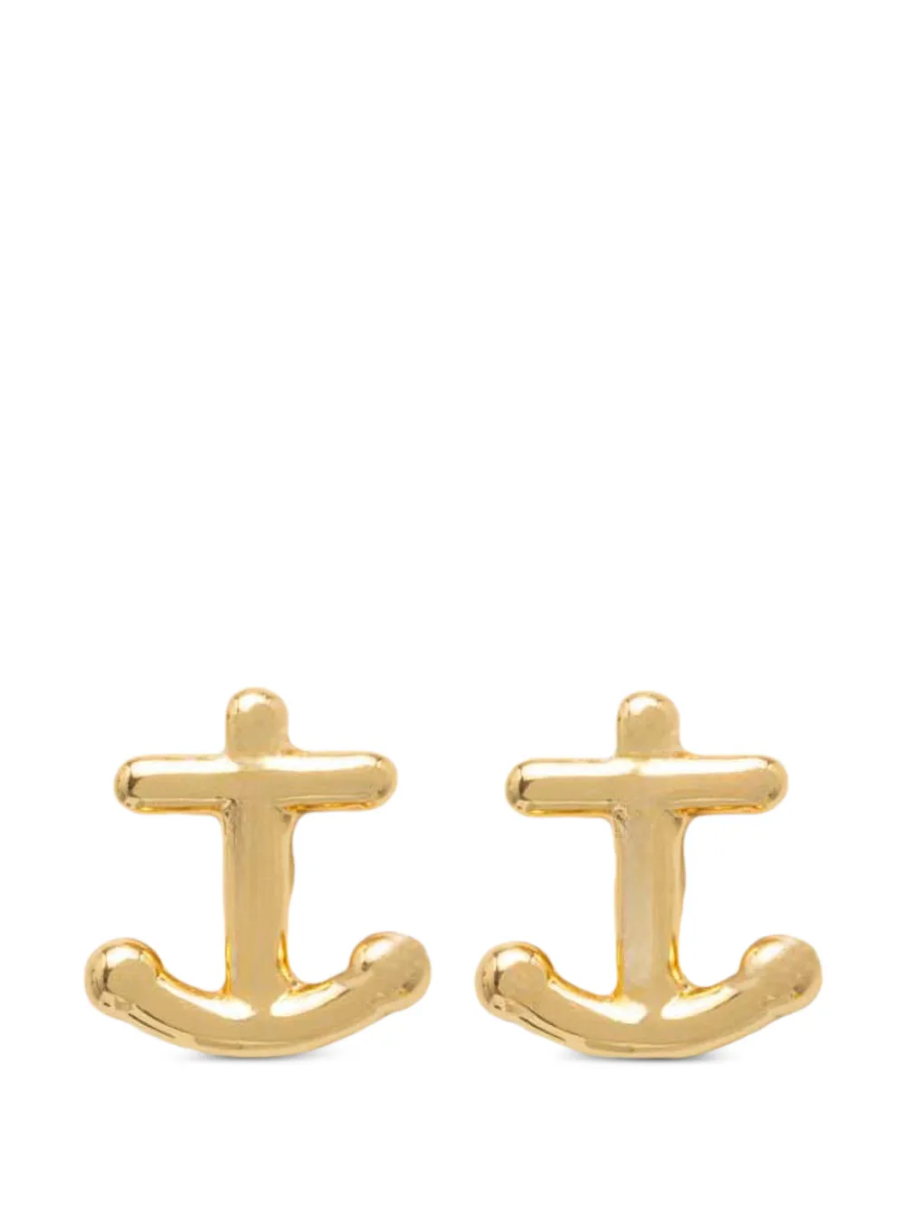 Kate Spade Away We Go anchor-motif stud earrings - Gold