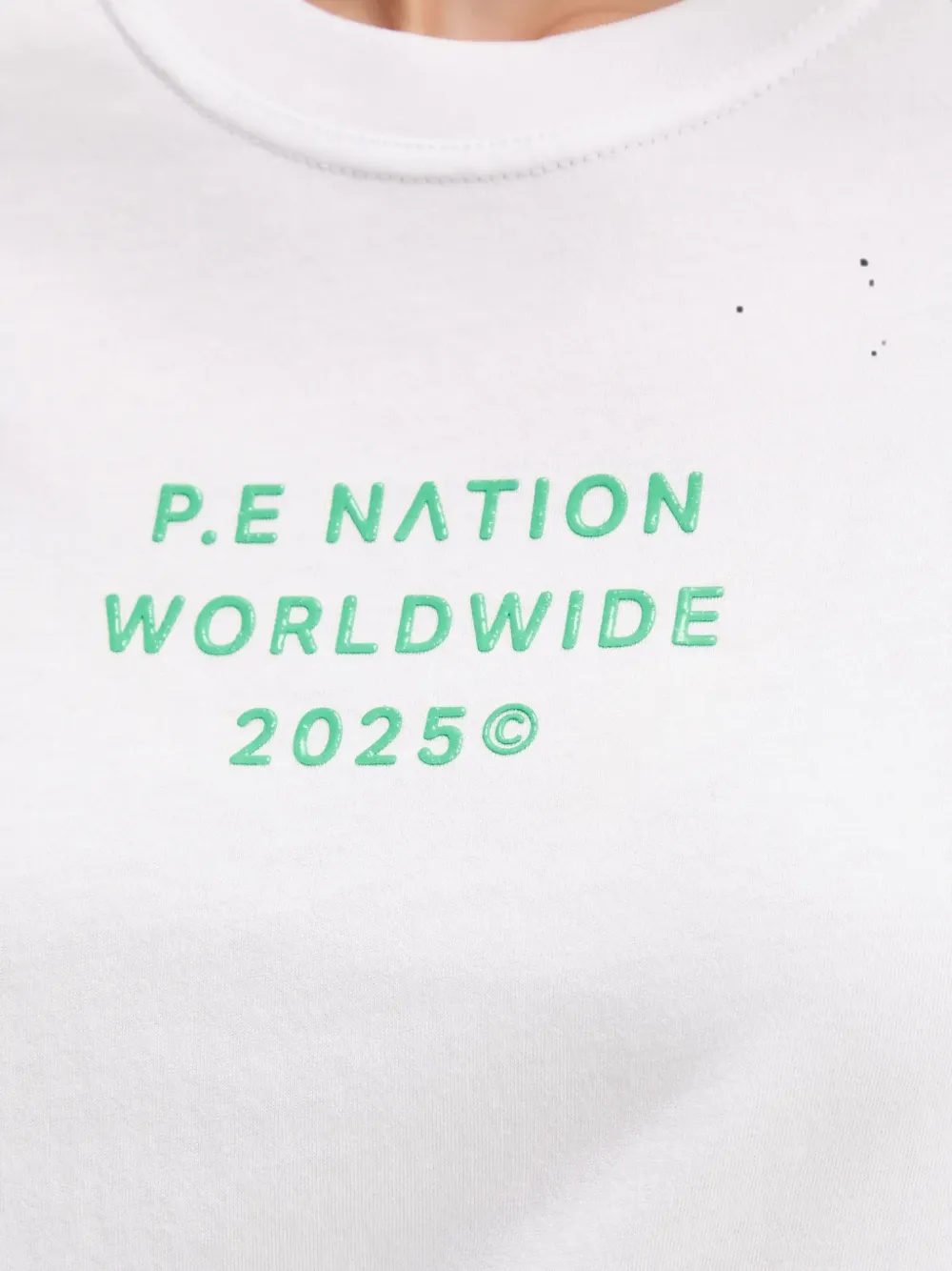 P.E Nation T-shirt met logoprint Wit