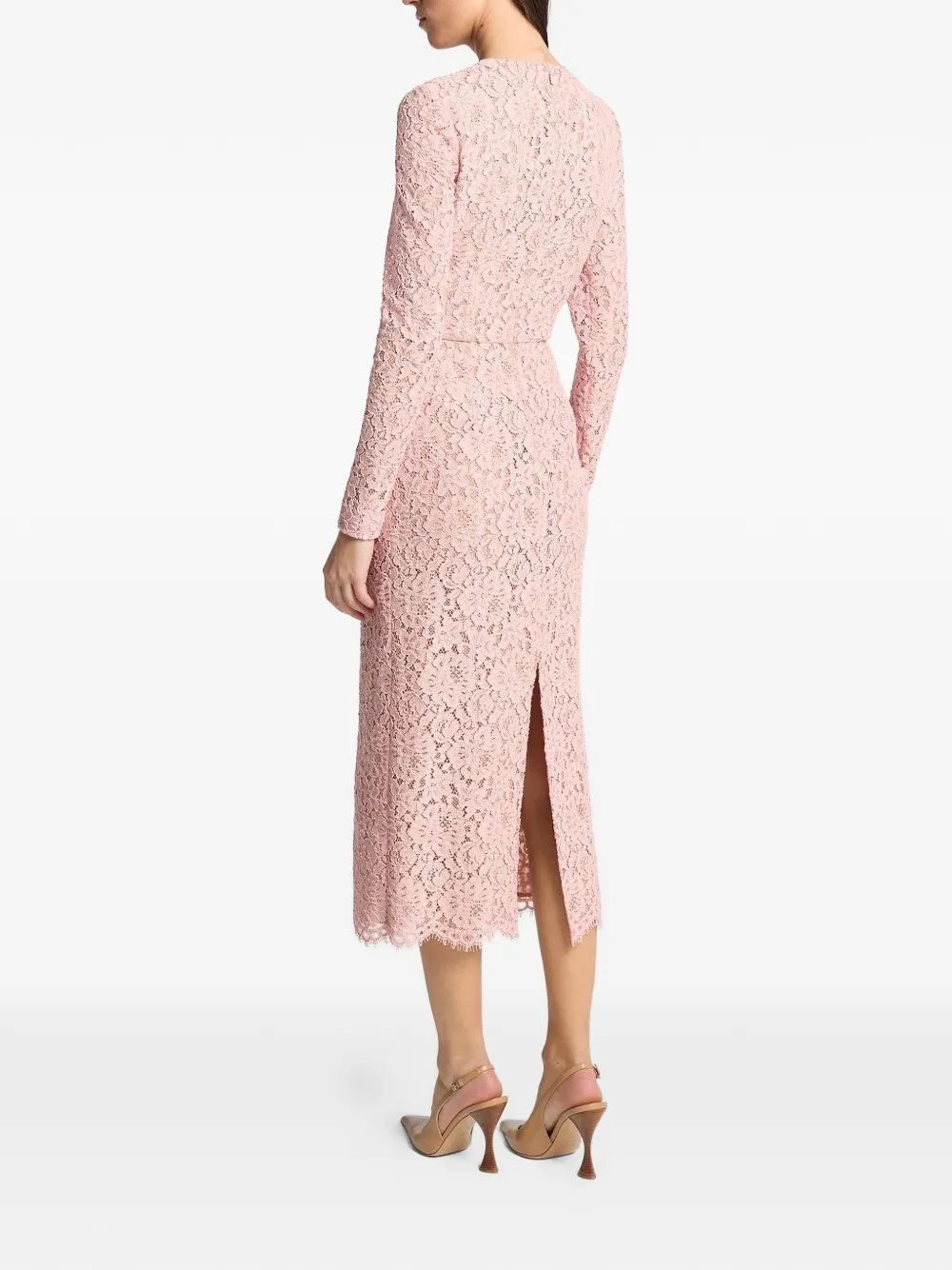  Michael Kors Collection Long-sleeve Dress - Pink 