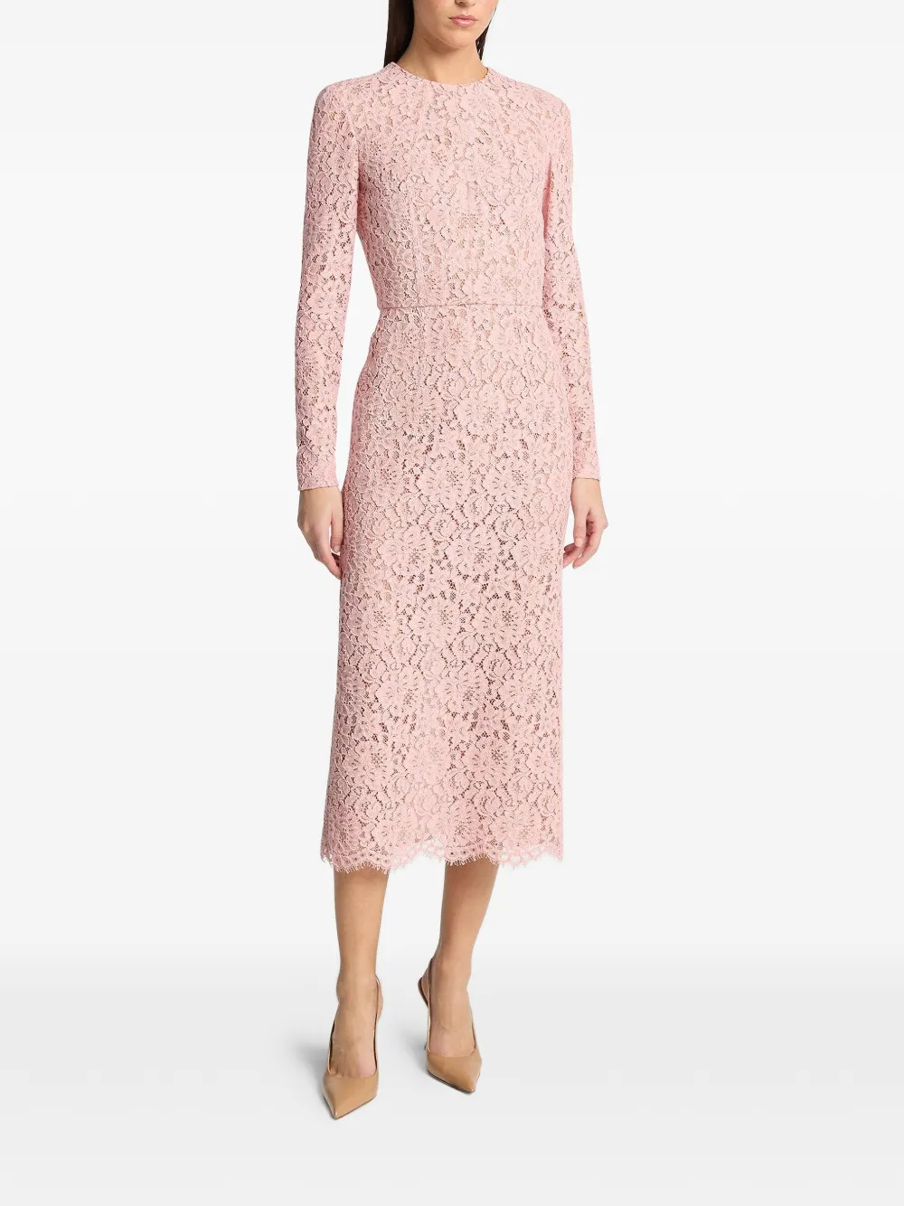  Michael Kors Collection Long-sleeve Dress - Pink 
