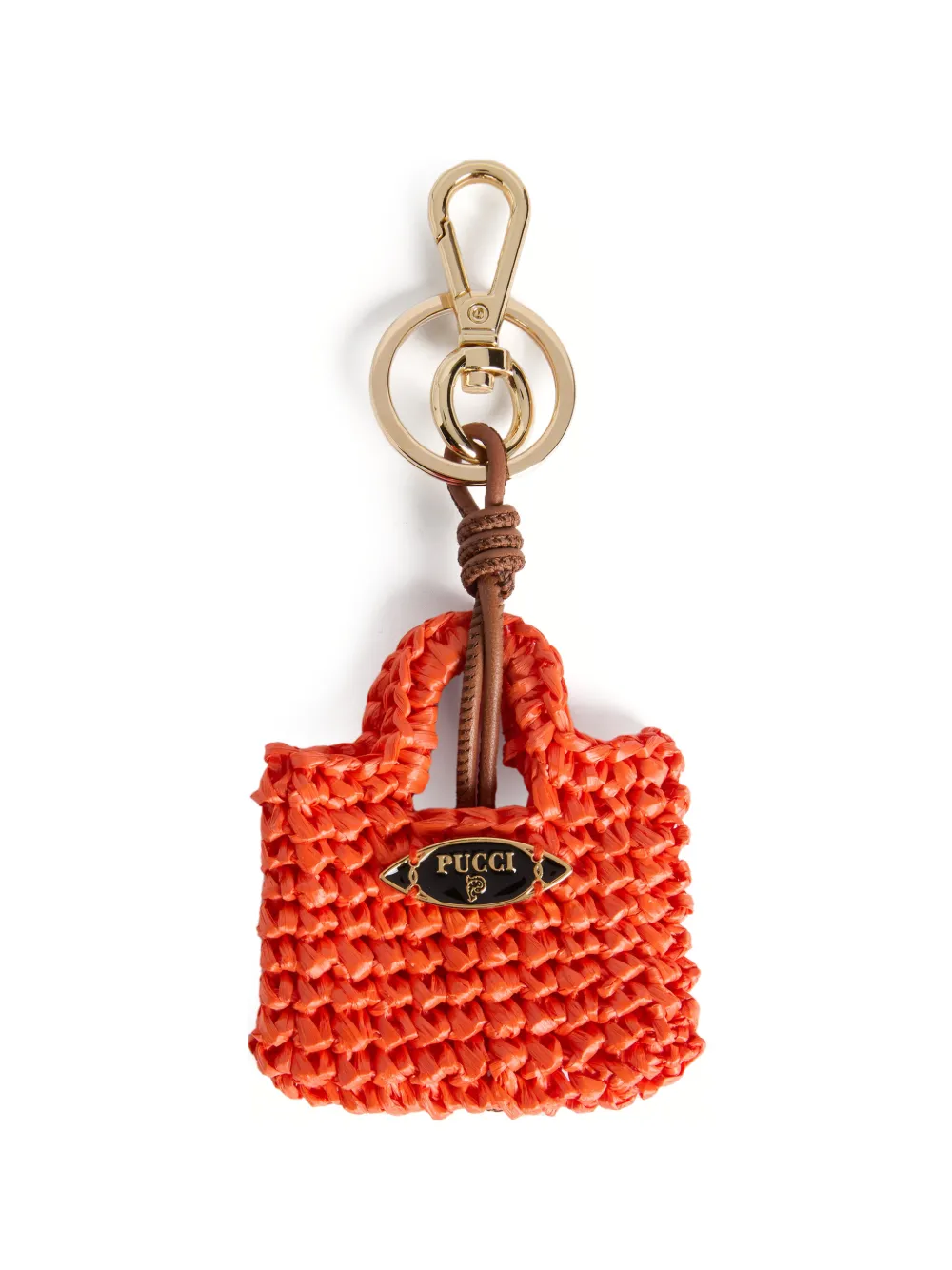 PUCCI mini bag charm - Arancione