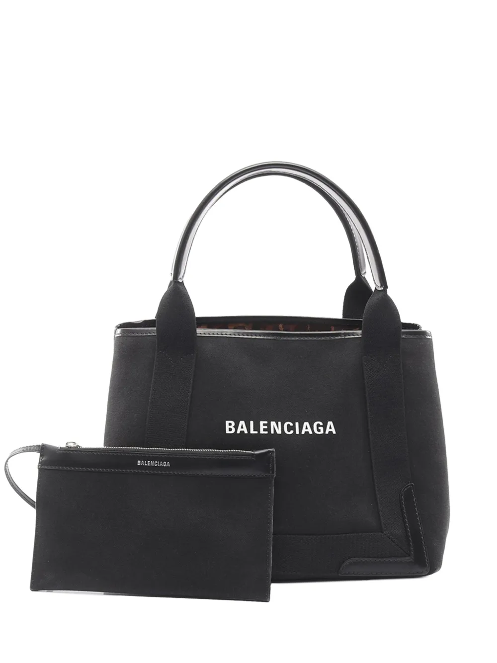 Balenciaga Pre-Owned 2010-2026 Canvas Navy Cabas S tote bag - Nero
