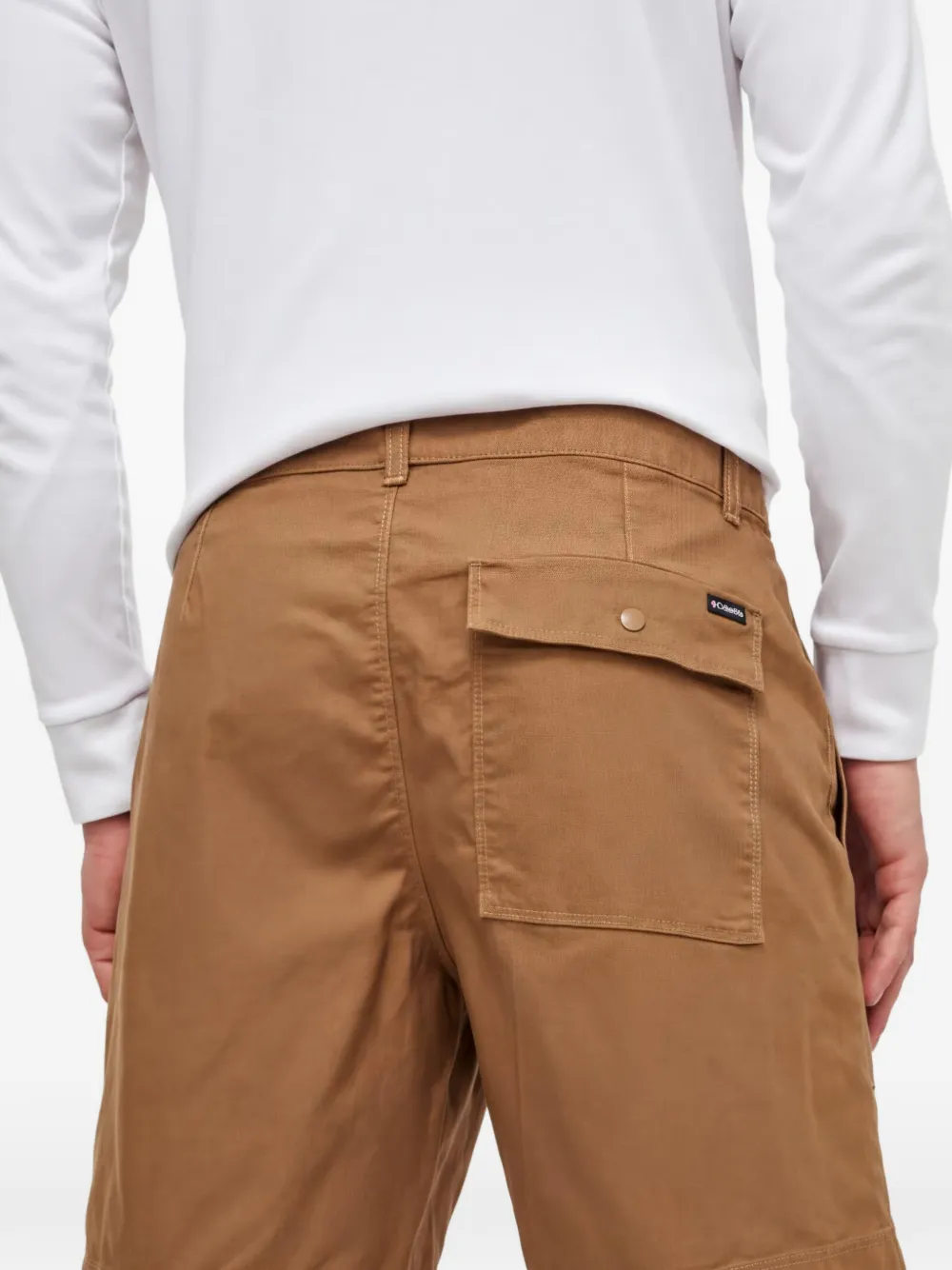 Columbia Shorts met zak aan de achterkant Bruin