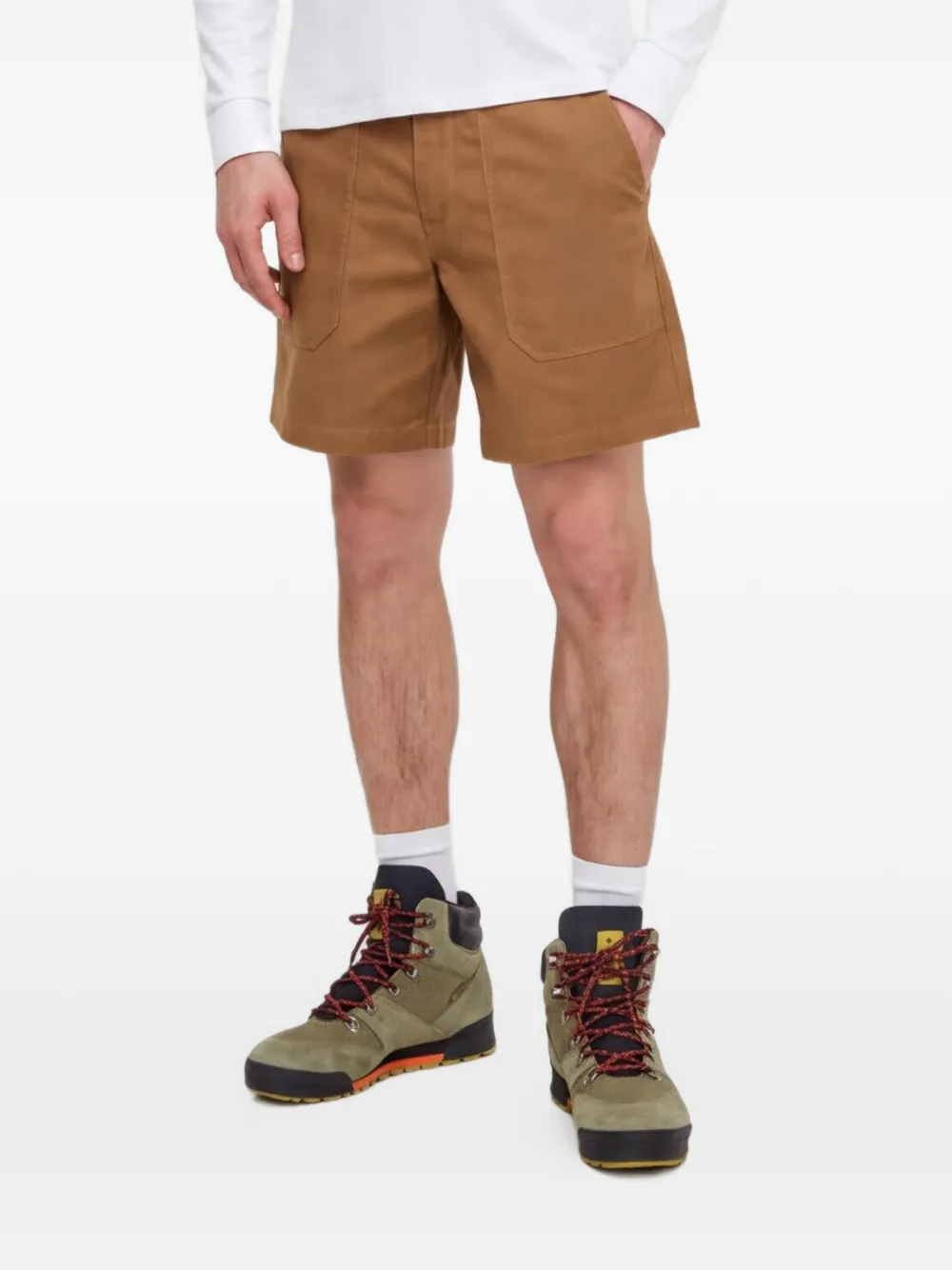 Columbia Shorts mit Gesäßtaschen - Braun
