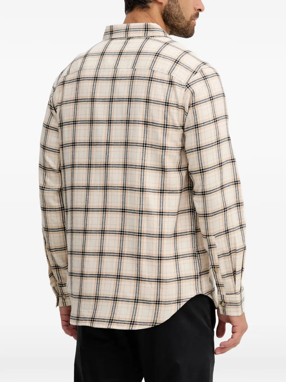 Columbia Geruit overhemd Beige
