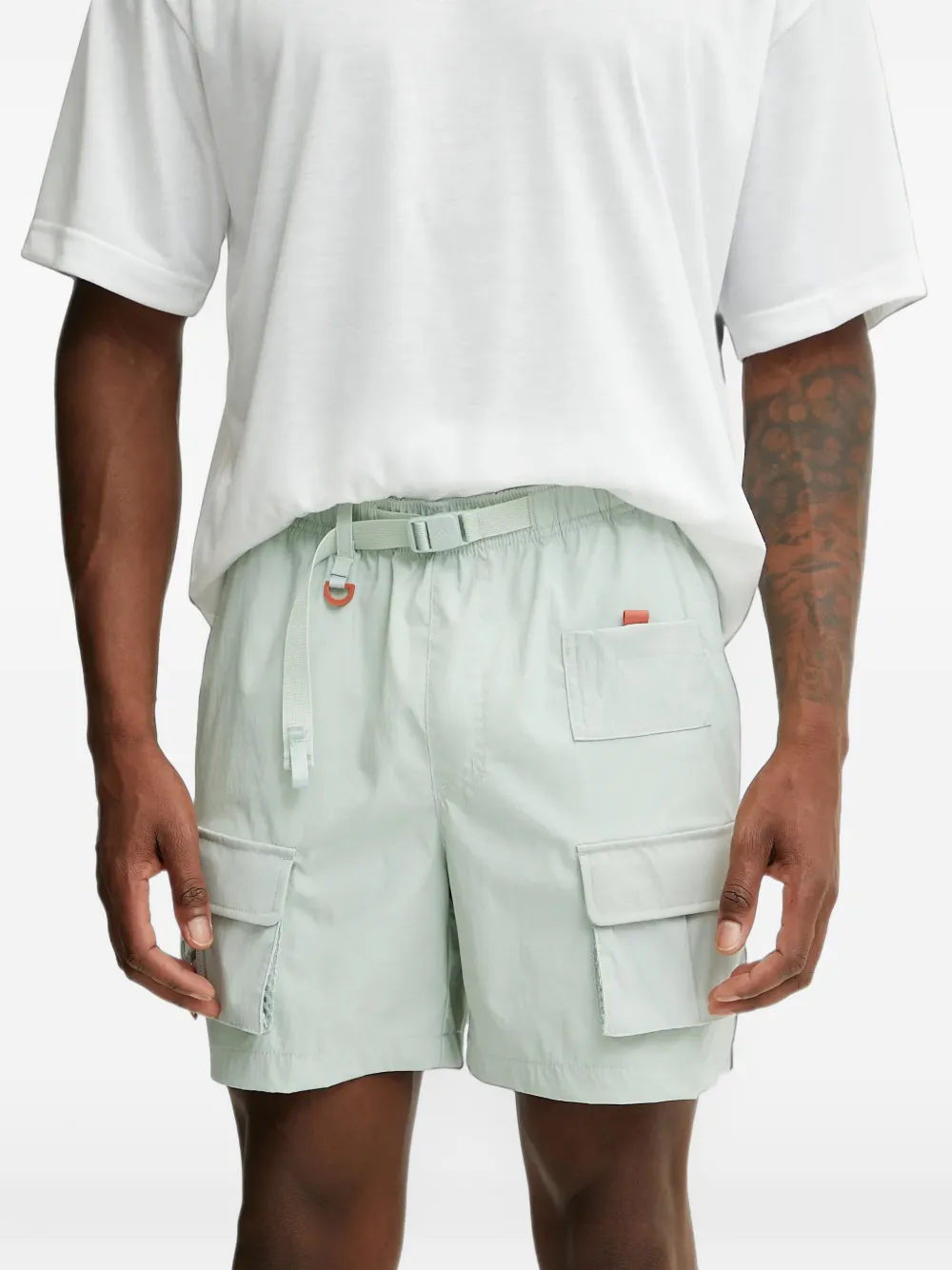 Columbia Shorts met cargo zak Groen