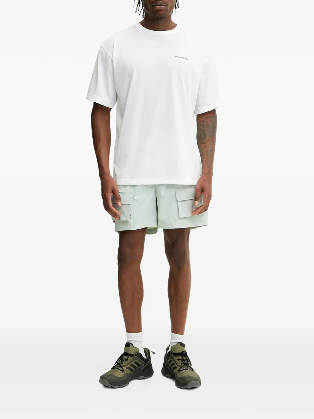 Columbia Shorts con tasche cargo - Verde